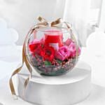 Rose N Candle Serenade