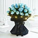 Starry Nightfall Bouquet N Truffle Cake Constellation
