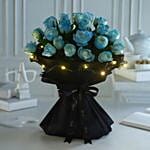 Starry Nightfall Bouquet N Truffle Cake Constellation