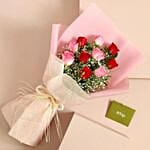 Sweet Shy Roses Bouquet