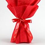 Timeless Love Red Roses Bouquet Chocolate Cake