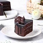 Velvety Chocolate Eggless Truffle Cake