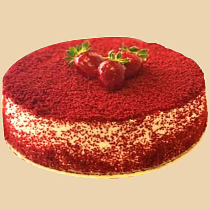 Smooth Red Velvet Cake: Send Cakes to Amman