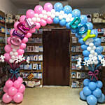 Colourful Balloon Arrangement