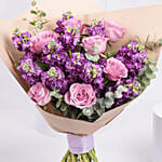 Purple Flowers Bouquet