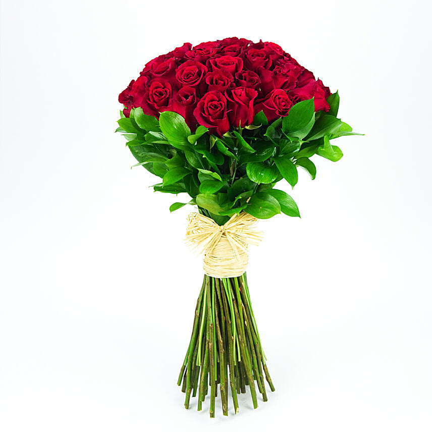 50 Roses Posy: Send Congratulations Gifts to Kuwait