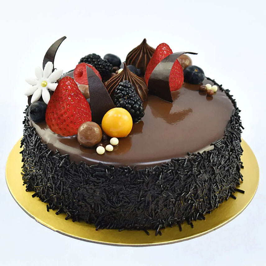 Fudge Fantasy Cake 4 Portion: Send Gifts to Kuwait