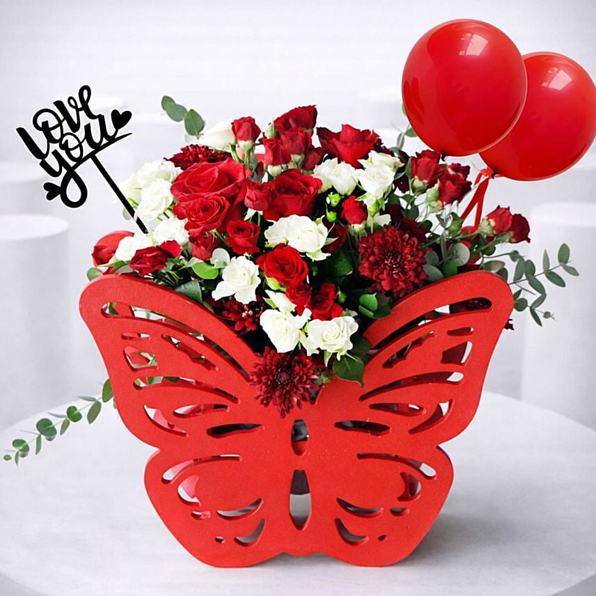 Love You Butterfly Bloom Box: 