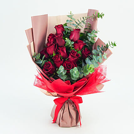 13 Roses Bouquet: Send Gifts to Kuwait for Girlfriend