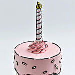 2D Comic Cake 16 Portion