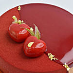 كيكة فادج الشوكولاتة اللامعة 16 حصة