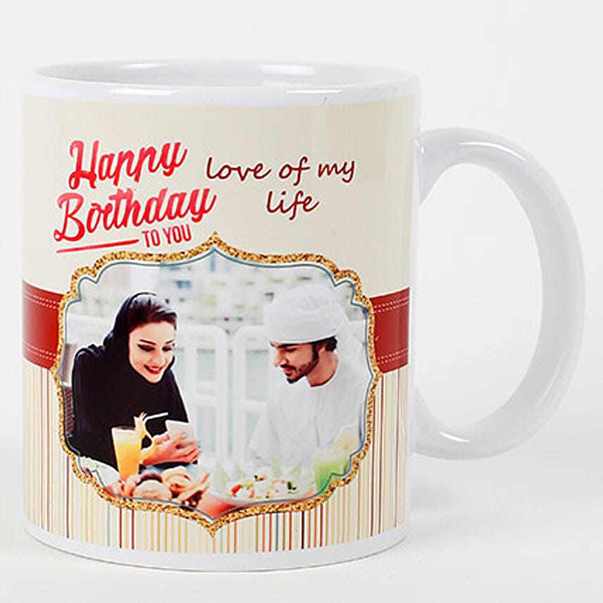 Romantic Birthday Personalized Mug: Birthday Mugs