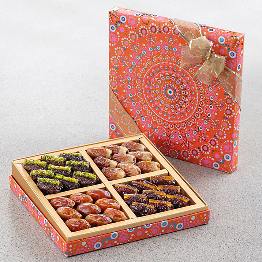Bateel Assorted Dates Diwali Rangoli Collection: 