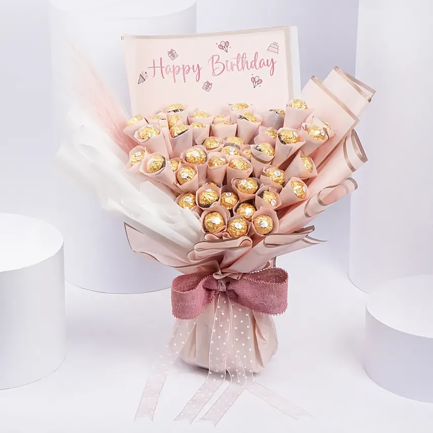 Birthday Rocher Bouquet: Gifts
