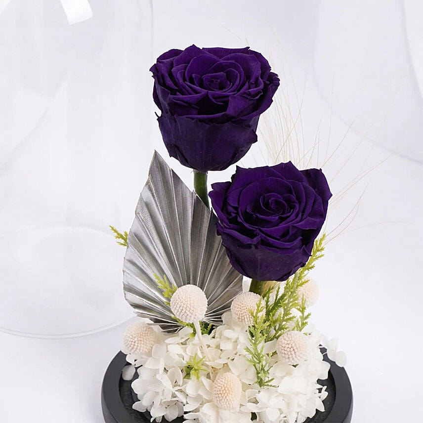 Order Blue Forever Roses Arrangement Online | Same-Day Delivery UAE ...