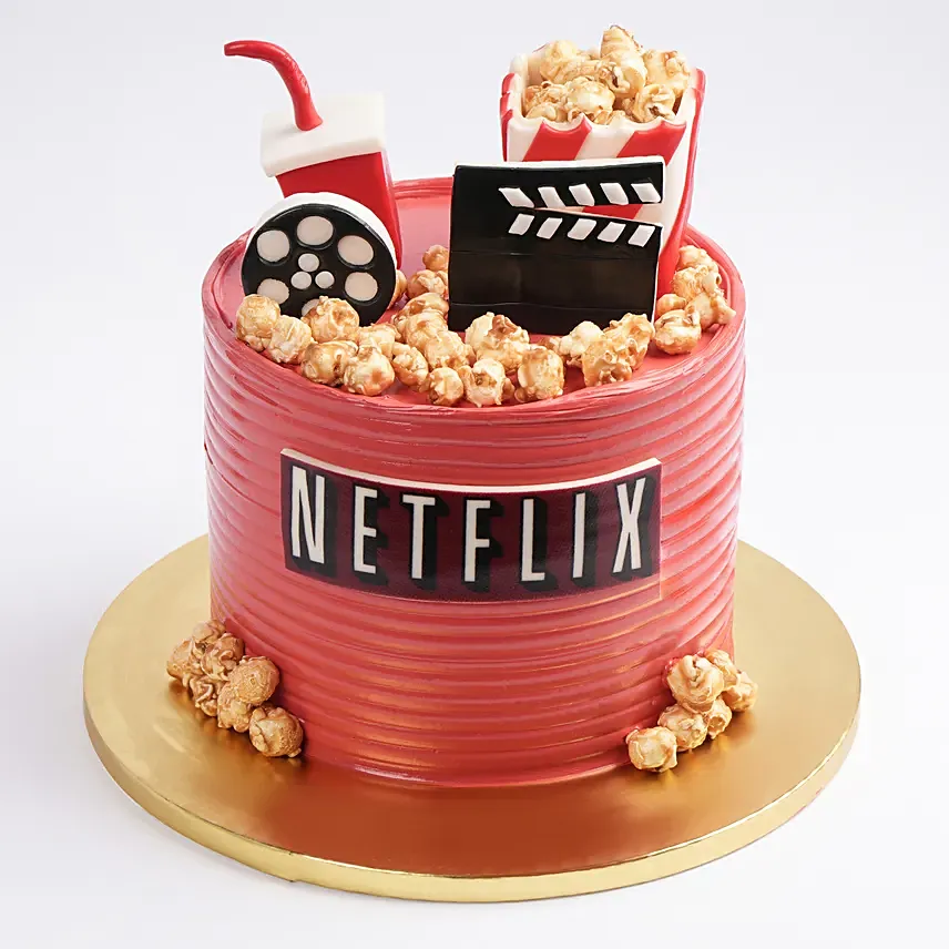 Cinematic Indulgence Cake: Gifts for Son