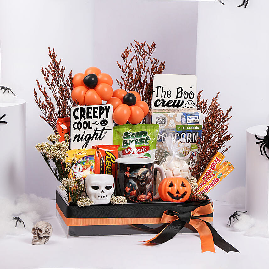 سلة هدايا كريبي هالويين نايتس: Halloween Gift Hampers