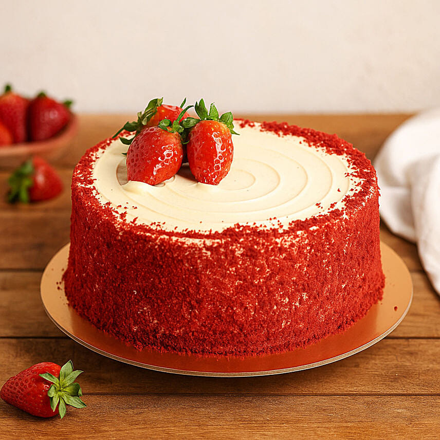 Red Velvet Crimson Cake: Friendship Day Gifts