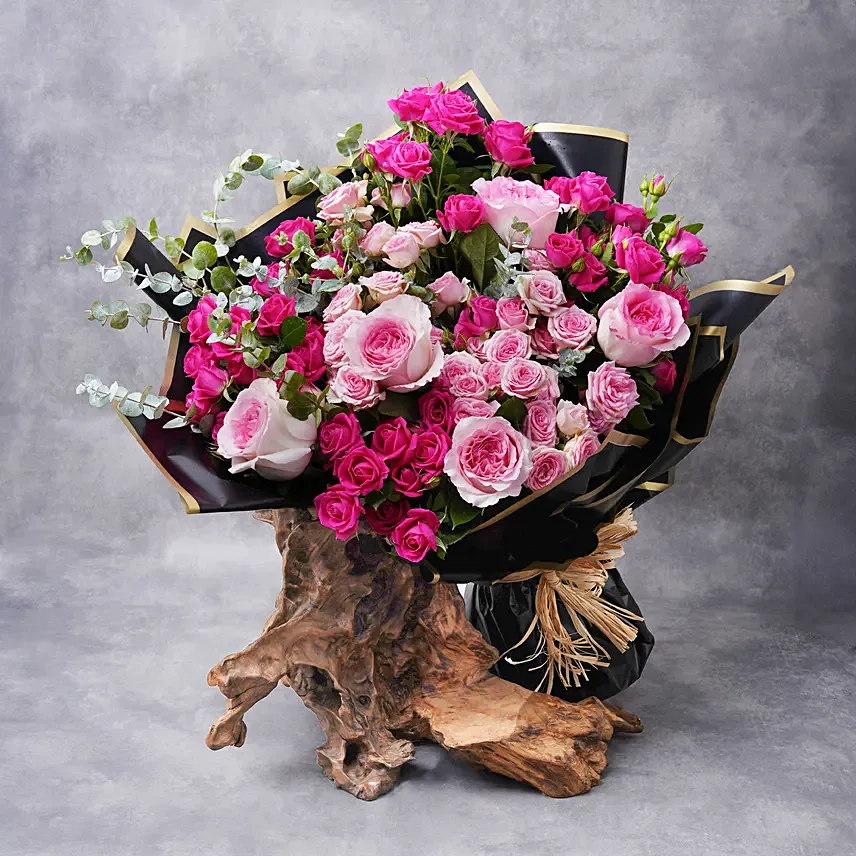 Dazzling Roses Bouquet: Rose Day Gifts