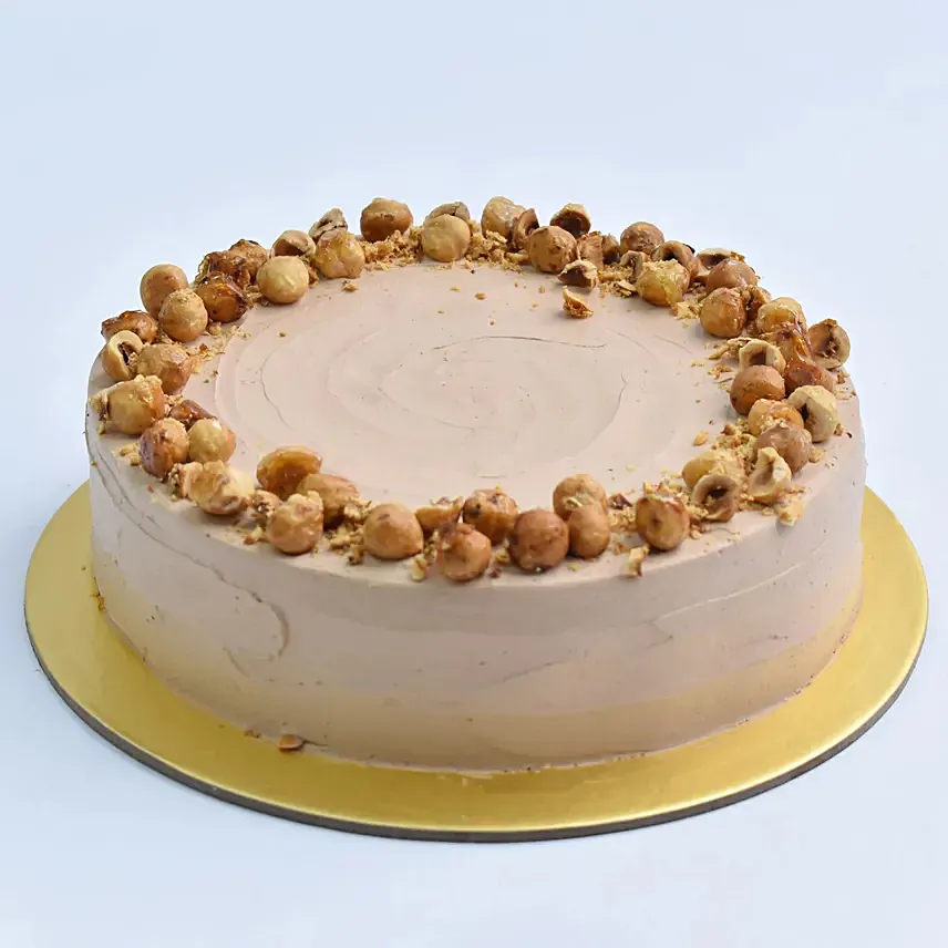 Delicious Chocolate Hazelnut Eggless Cake: Eggless Birthday Cakes