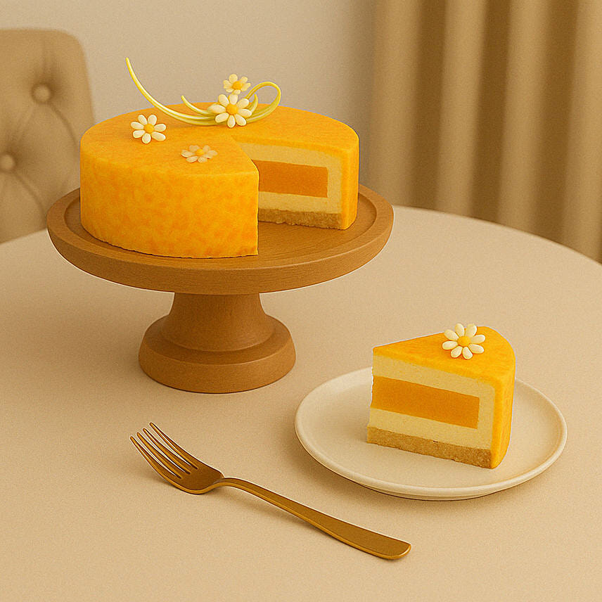 Delicious Mango cake: 