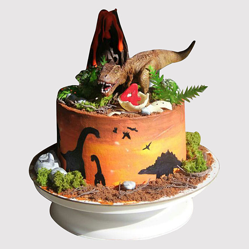 Dinosaur Land Cake: Dinosaur Cakes