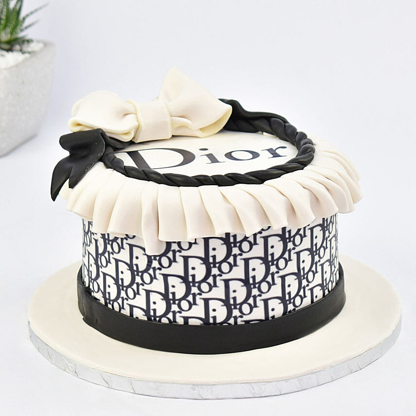 Dior Love Designer Cake: Wedding Anniversary Cake