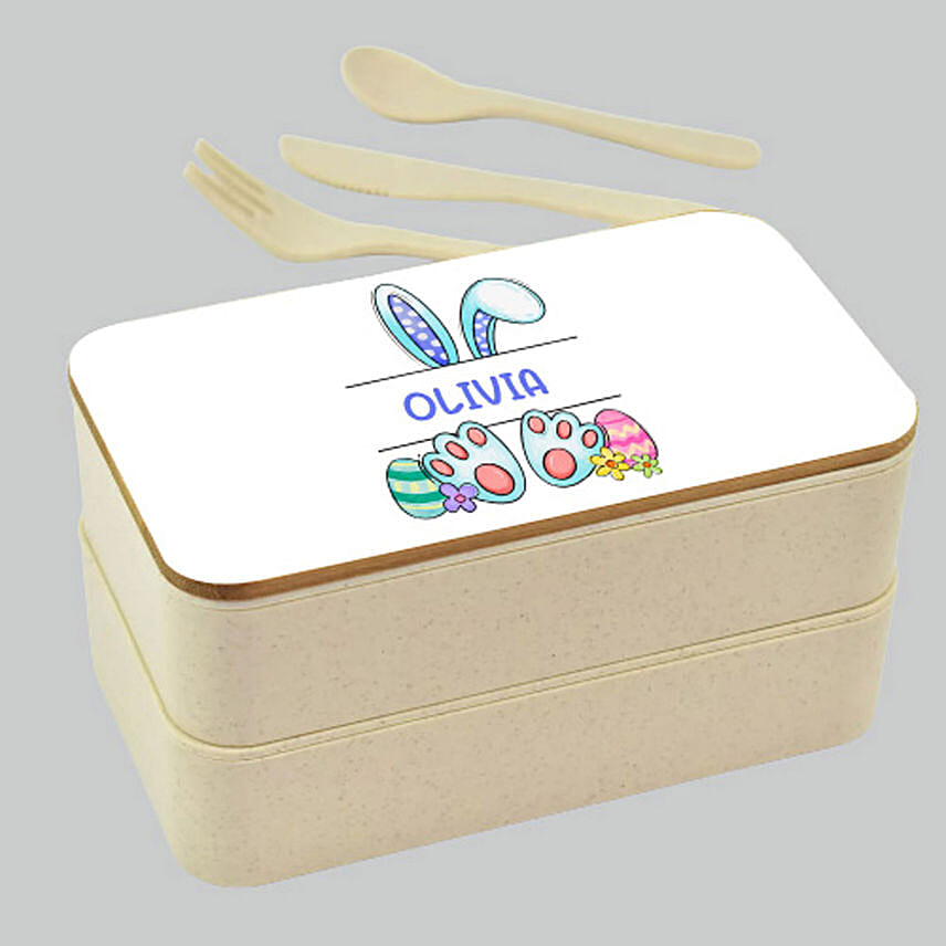 Easter Bunny Personalised Lunchbox: Personalised Easter Gifts