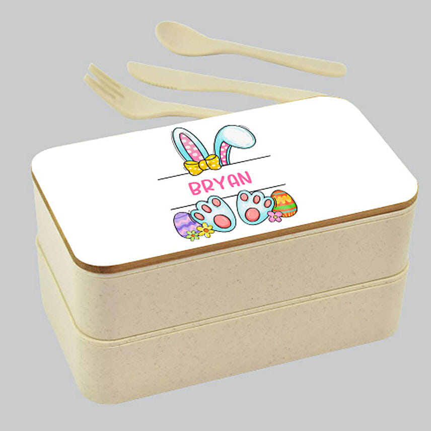 Easter Themed Personalised Lunchbox: Personalised Easter Gifts