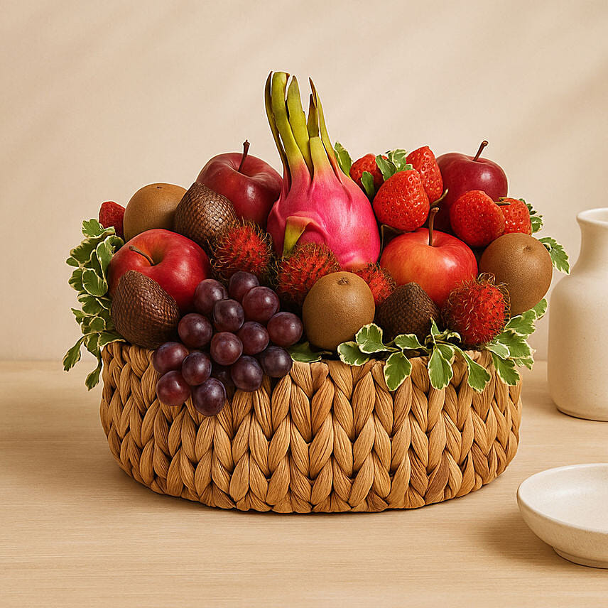 Exotic Fruit Delights: Fruits Arrangement