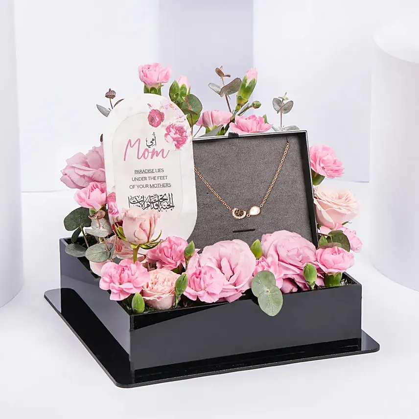 Flowers and Cerruti Bracelet For Mom: Gifts for Mom