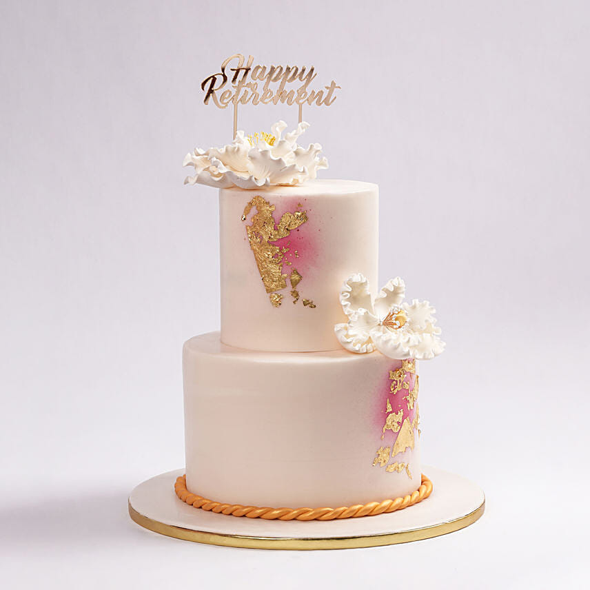 ورود ذهبية | كيك التقاعد الفاخر: Retirement Gifts