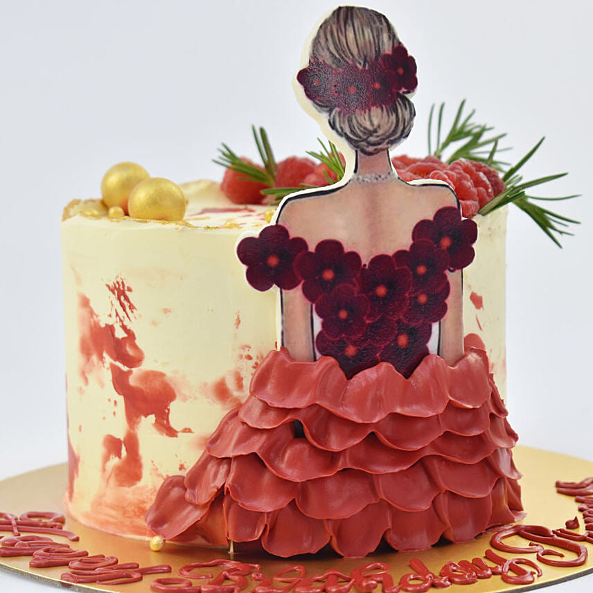 Order Happy Birthday Princess Chocolate Cake Online | Same-Day Delivery UAE  - Fnp.ae