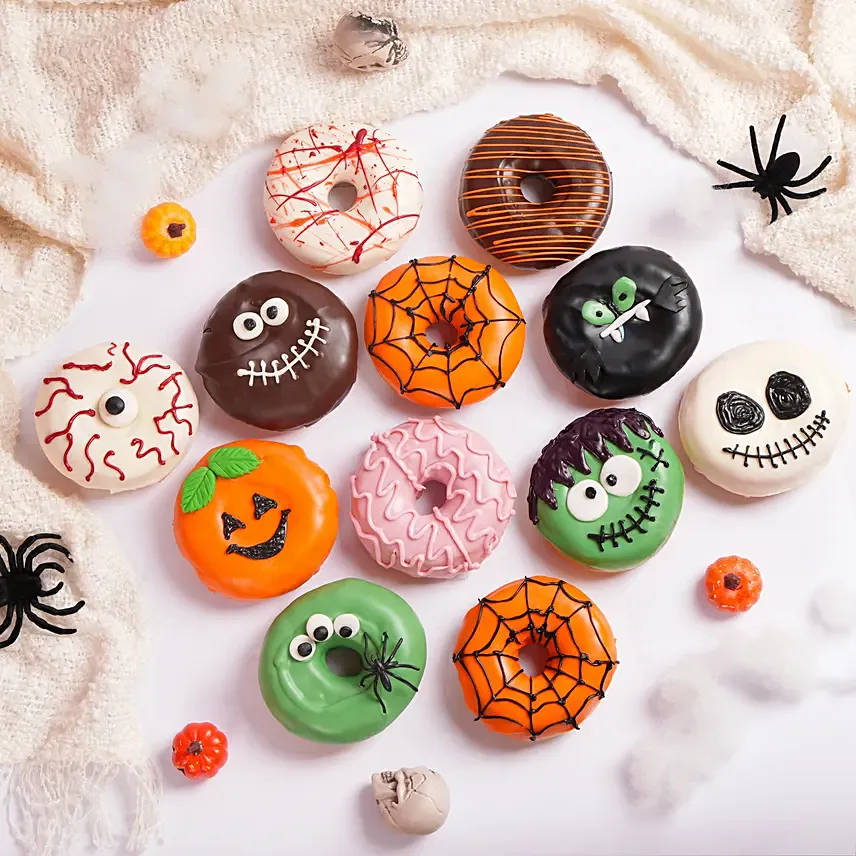 Haunted Dozen Donut Box: Halloween Gifts