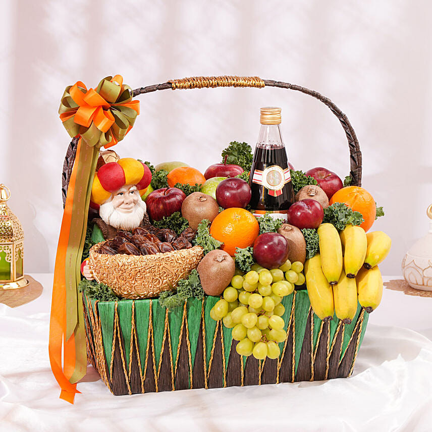 Hearty Greetings Fruits Basket: Iftar Gifts