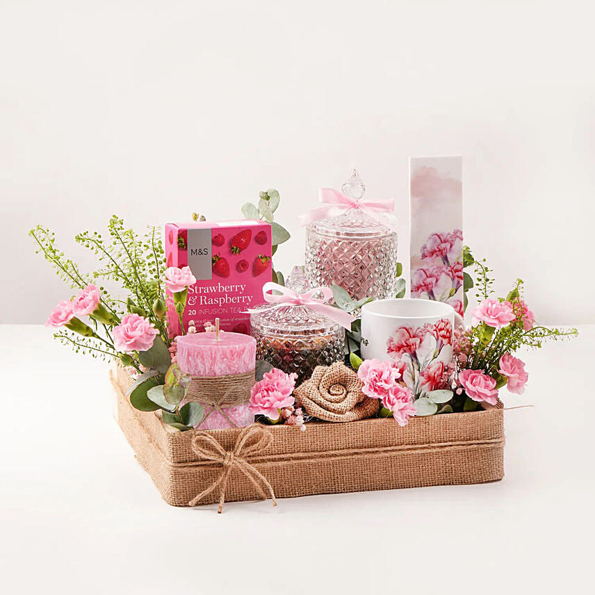 January Birthday Wishes Hamper: Gift Hampers