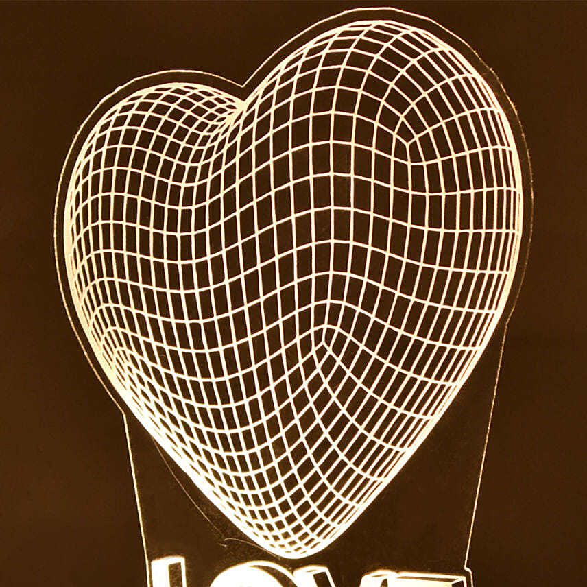 Love LED Lamp