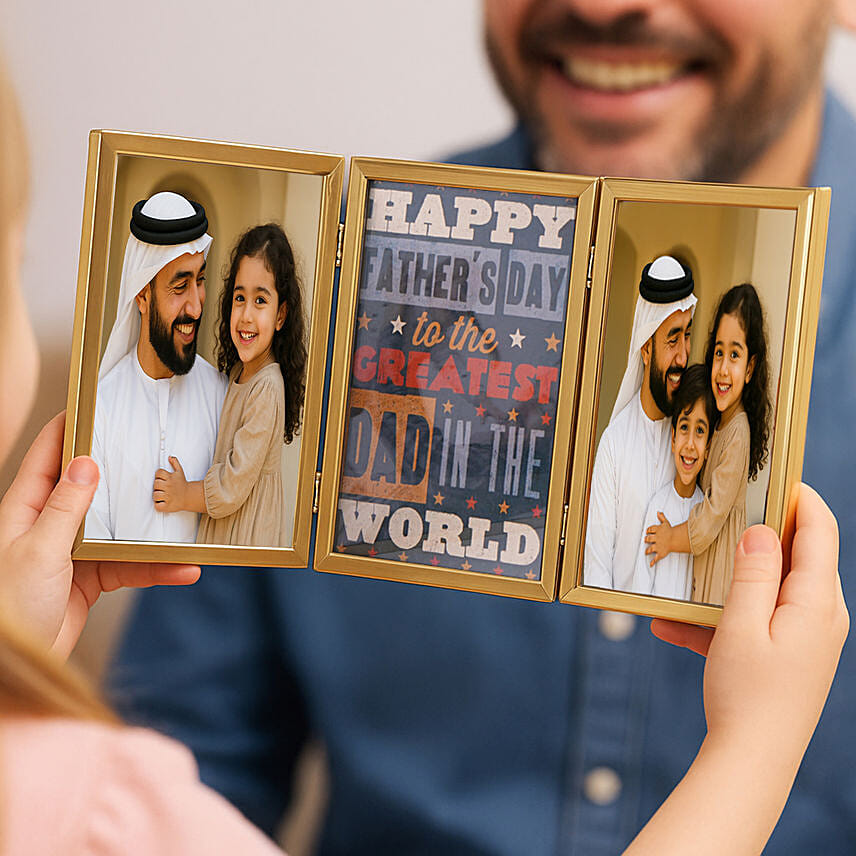 Love You Always Dad Triple Frame: Gifts for Dad