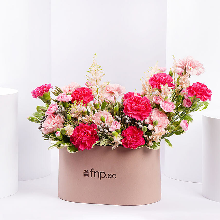 باقة حديقة أمي الزاهية: باقة القرنفل