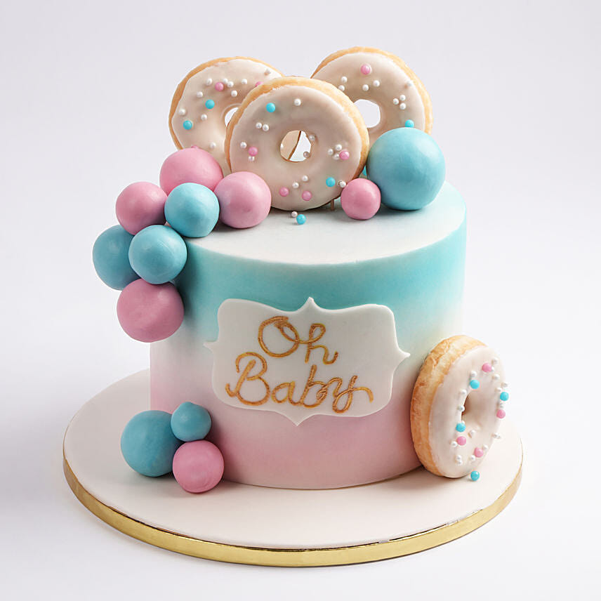 كيك الفوندو والشوكولاتة للاحتفال بالمولود: كيك مولود جديد