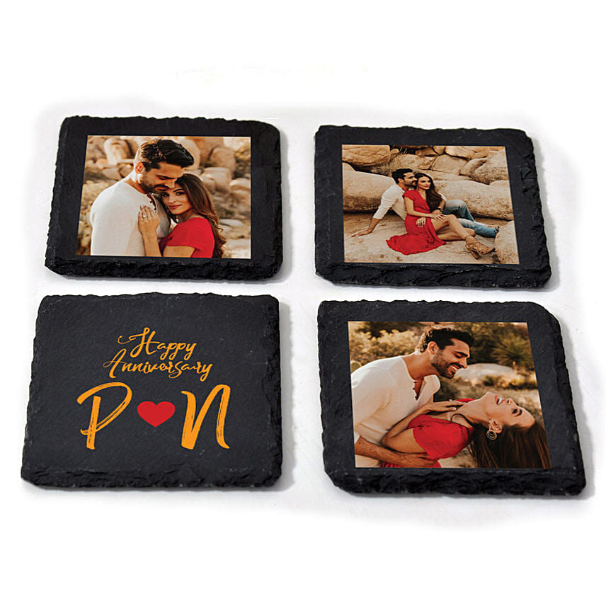 Personalised Coasters- Set Of 4: Just Because Gifts 