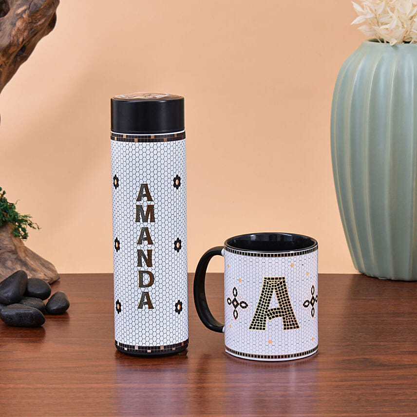 Personalised Mug And Bottle Combo: 
