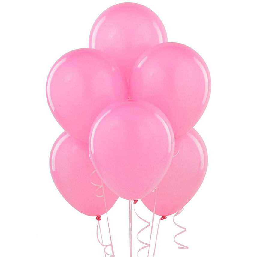 Pink Helium Balloons: Gifts for Kids