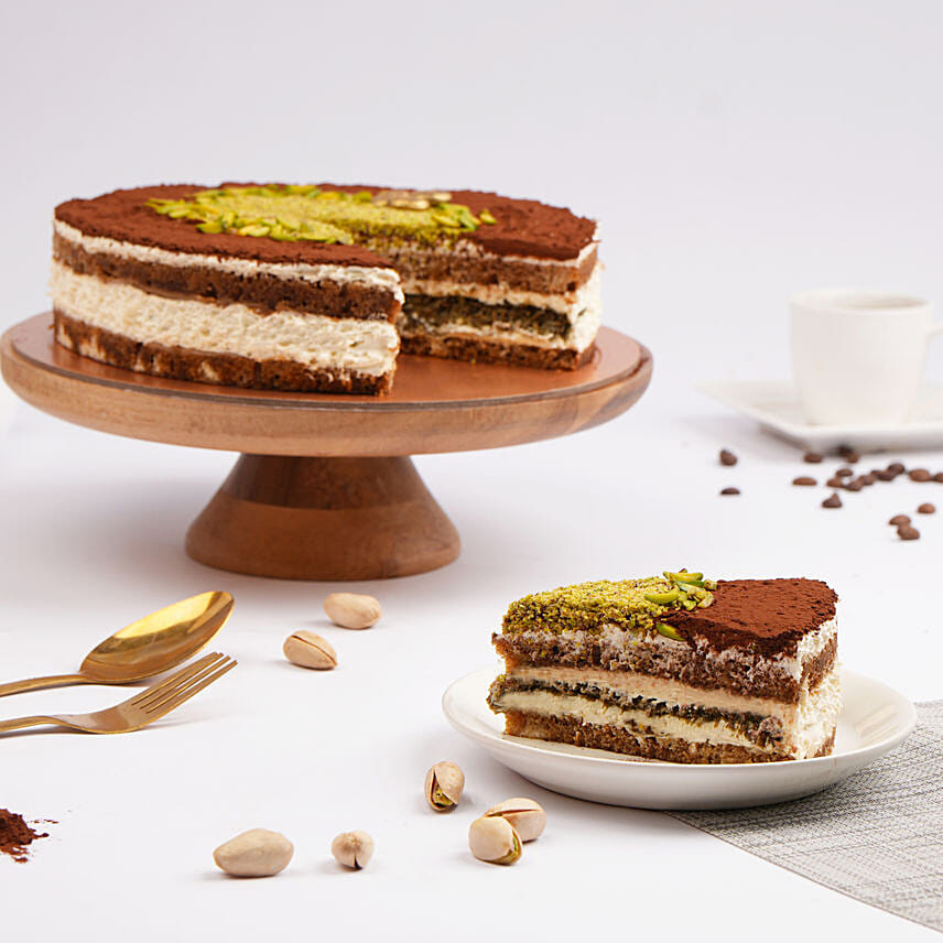 Pistachio Tiramisu Cake: Discover Our New Arrivals Cakes