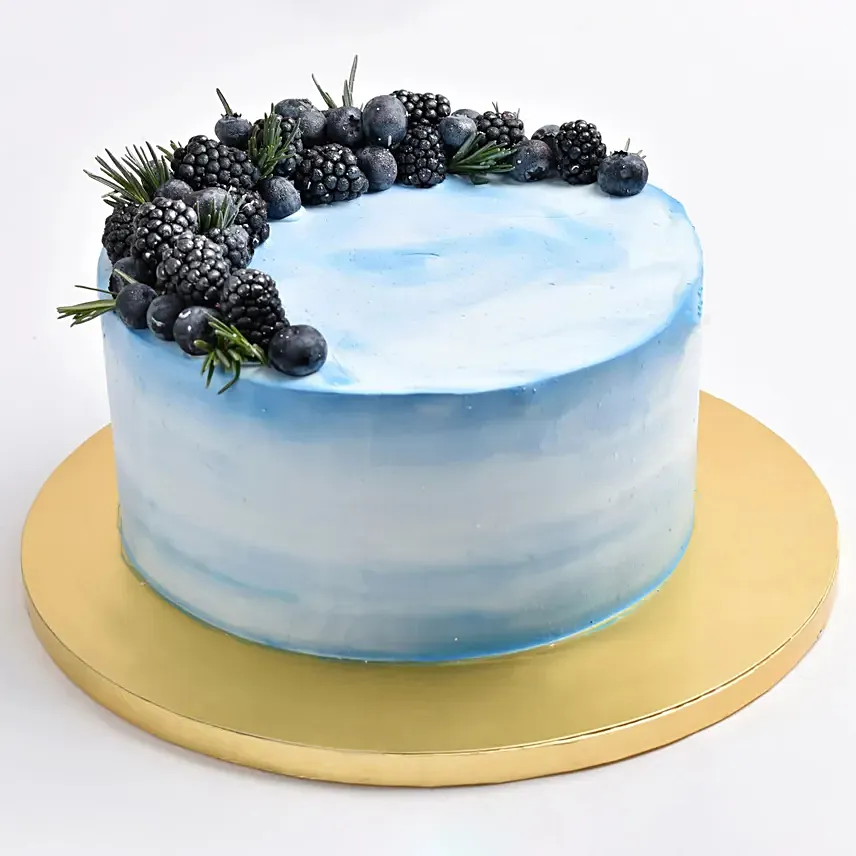 Pretty Sky Blueberry Cake: Cakes For Mother