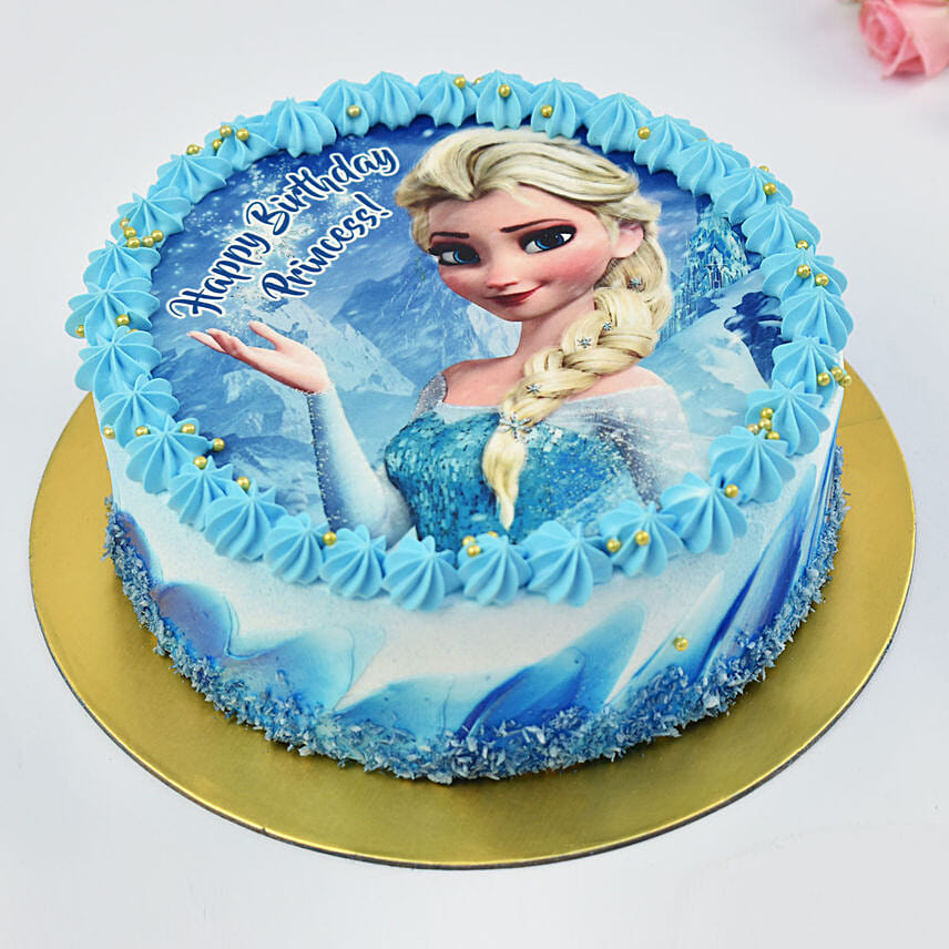 Princess Elsa Birthday Cake: Frozen Birthday Cake