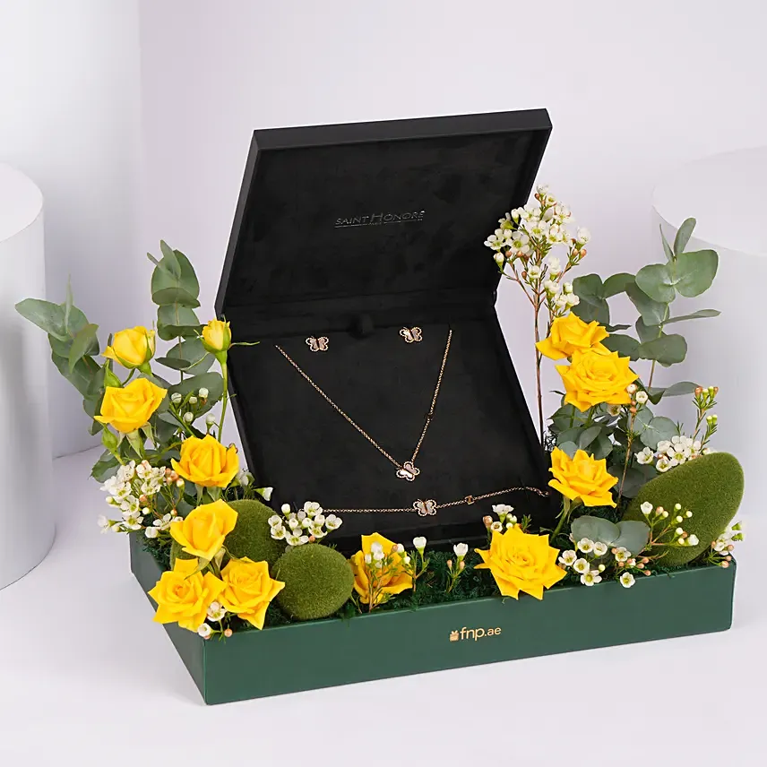 Saint Honore Paris MOP Butterfly Jewel Gift Set For Her: Saint Honore-paris-gifts