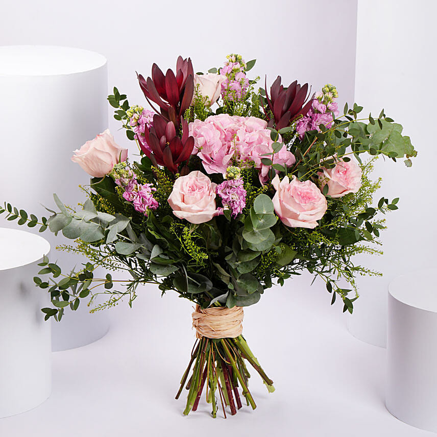 Signature Pink Elegance: Birthday Flowers