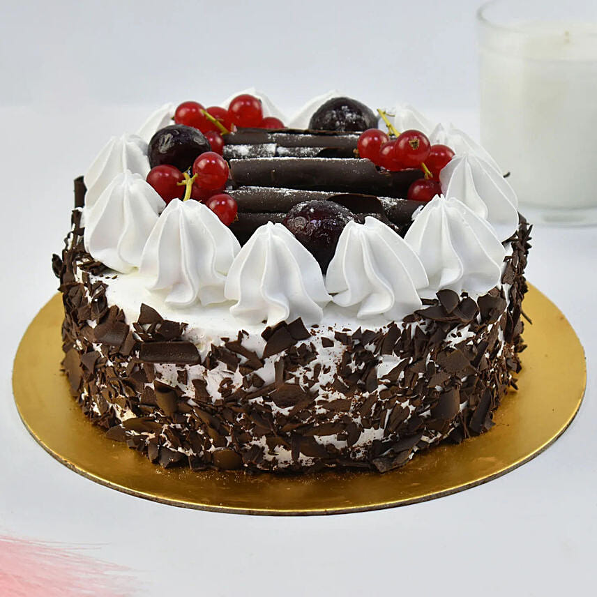 Guilt Free Black Forest Cake: 