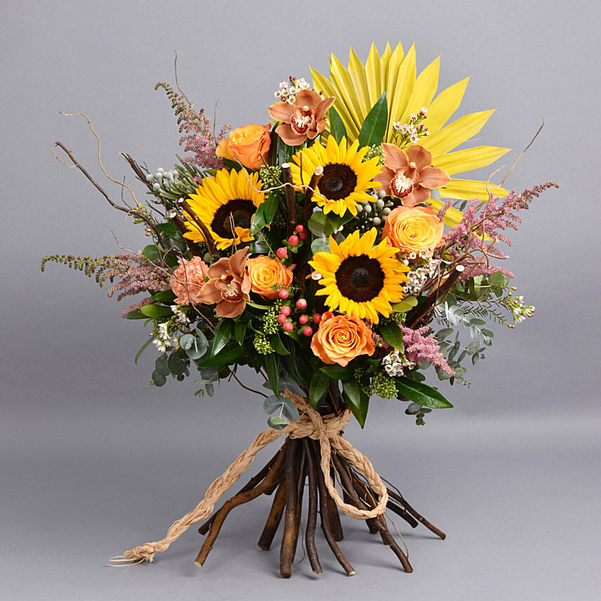 Sunflowers Shine Bouquet: Sunflower Bouquets